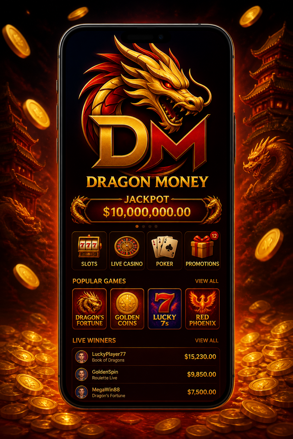 Dragon Money mobile casino